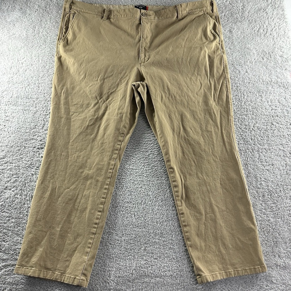 Dockers Ultimate Chino Pants Mens 48x30 Khaki Tan Athletic Fit‎ Smart Series